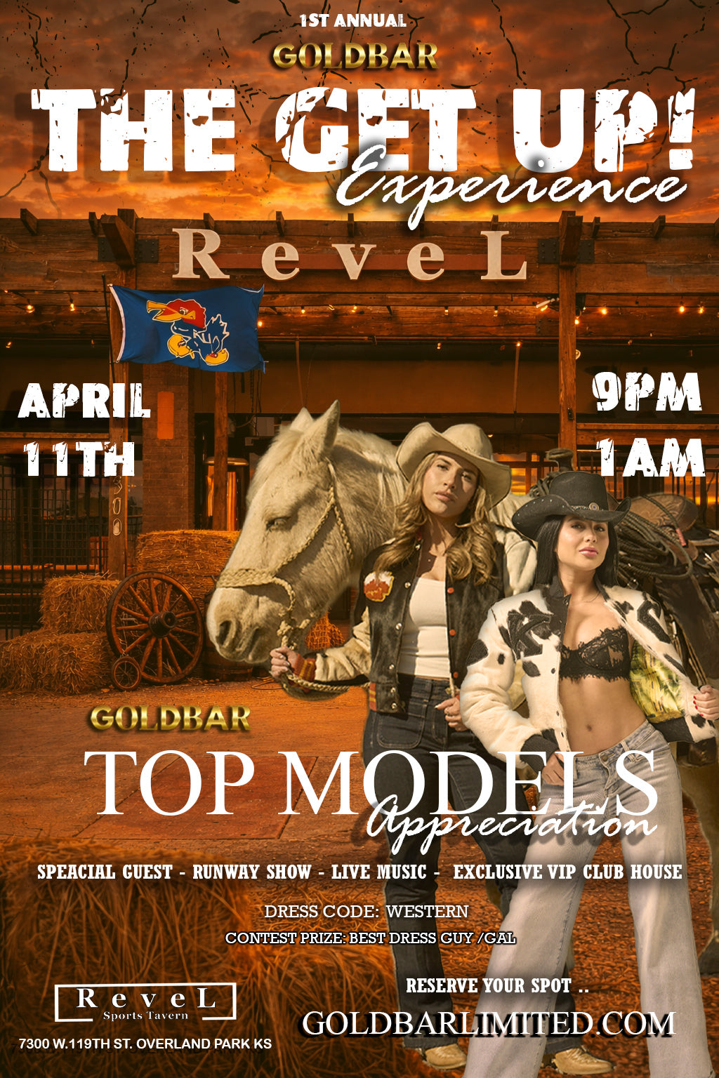 Get Up Event Ticket – Goldbar Limited